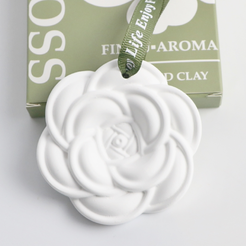 Scented color box camellia hanging freshener(图3)