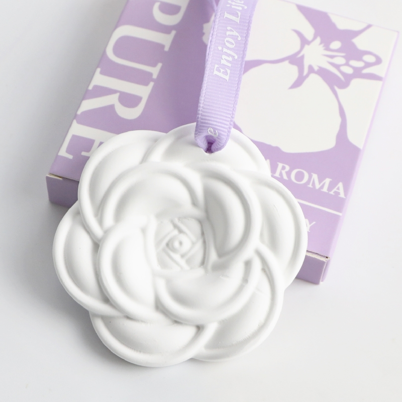 Scented color box camellia hanging freshener(图5)