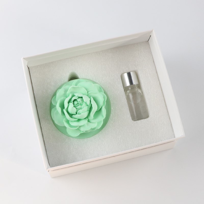 Ceramic Jasmine stone ceramic aromatic car decoration freshener(图2)