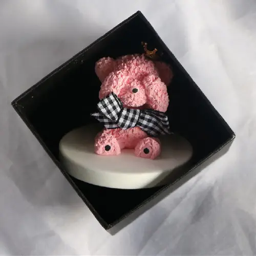 Furry Bear ceramic car interior decoration accessories essential oil diffuser(图1)