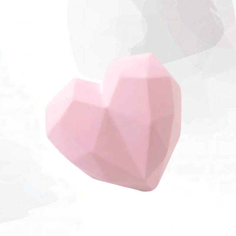 For-Aroma White Ceramic Heart Shape Perf
