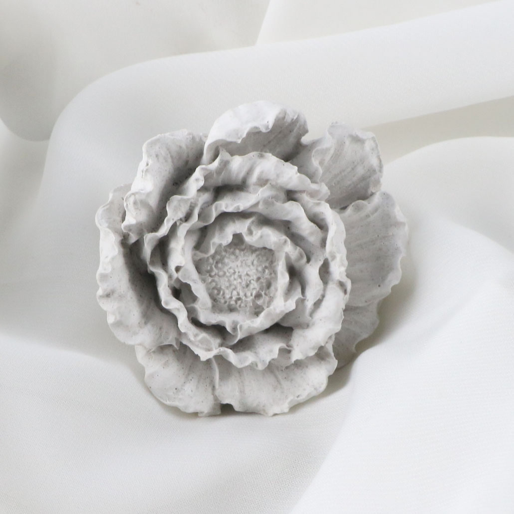 Grey Peony Ceramic Air Outlet With Perfume Diffuser Essential Oil Diffuser(图3)