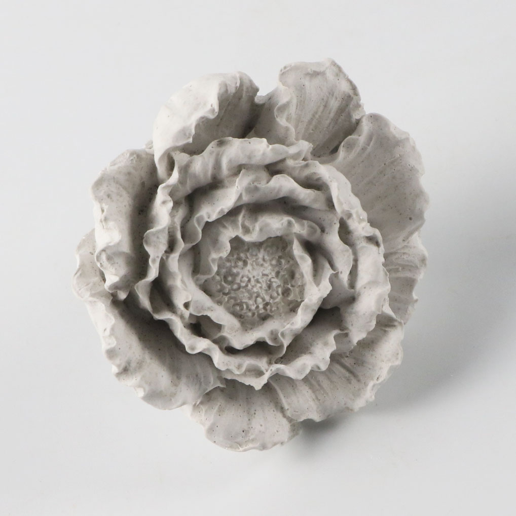 Grey Peony Ceramic Air Outlet With Perfume Diffuser Essential Oil Diffuser(图2)