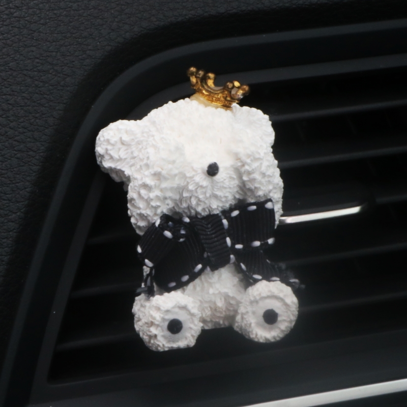 Bear Shape Ceramic Plaster Mmaterial Dec